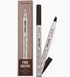 MUSIC FLOWER M5031 LIQUID EYEBROW PEN BROWN 02 - Bait Al Dawaa