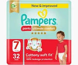PAMPERS ULTIMATE COMFORT PATS S7 32S