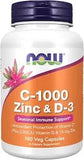 NOW C-1000 ZINC & D3 100'S