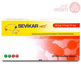 SEVIKAR HCT 40/10/25MG TAB 28S