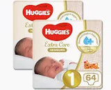 HUGGIES NEW BORN JUMBO S1 64S