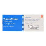 VENTOLIN NEBULES 2.5ML 40S