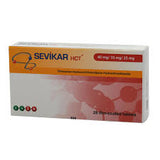 SEVIKAR HCT 40/10/25MG TAB 28S - Bait Al Dawaa