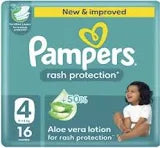 PAMPERS RASH PROTECTTION S4 16S