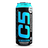 C5 Supercharge Pre-workout Drink, Tutti Frutti, 473 Ml, Sugar Free Performance Boost