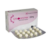UTROGESTAN 100MG CAP 30S