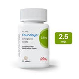 Foundayo 2.5mg GLP-1 Pill - 30 Tablets