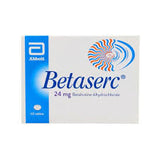 BETASERC 24 mg 60's
