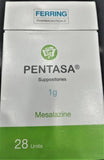 PENTASA 1GM SUPP 28S