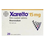 XARELTO 15MG TABLET 28*S