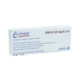 CLEXANE 2000IU/0.2ML 2's