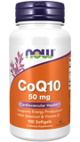 NOW COQ10 50MG 50S SOFTGEL CAP