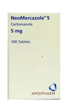 NEOMERCAZOLE 5MG TAB (CARBIMAZOLE)100S - Bait Al Dawaa
