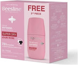 Beesline Roll-On Super Dry Jouri Rose, 1+1 FREE