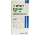 DEPAKINE CHRONO 500mg TAB 30'S