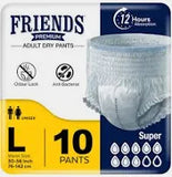 FRIENDS DIAPER PANTS L 10S