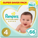 PAMPERS PREMIUM CARE 4 MAXI 66S
