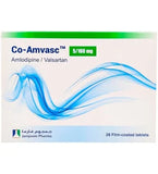 CO-AMVASC 5/160 MG 28S