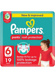 PAMPERS RASH PROTECTTION PANTS S6 19S