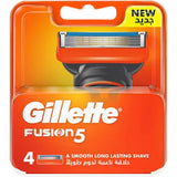 GILLETTE FUSION 5 BLADE 4'S