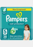 PAMPERS RASH PROTECTTION S5 38S