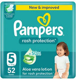 PAMPERS RASH PROTECTION S5 52S