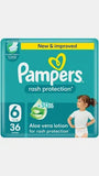 PAMPERS RASH PROTECTTION S6 36S