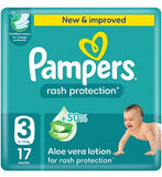 PAMPERS RASH PROTECTTION S3 17S