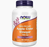 NOW APPLE CIDER VINEGAR 750MG 180'S