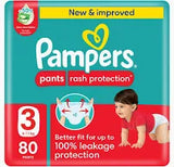 PAMPERS RASH PROTECTTION PANTS S3 80S
