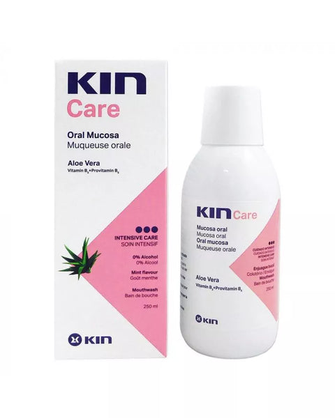 Kin Care Mouthwash Mint Flavor with Aloe Vera - alcohol free 250 ml ...