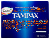 TAMPAX SUPER PLUS 12