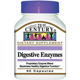 21St Century Digestive Enzymes Capsules 60 Pieces
