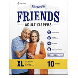 FRIENDS ADULT DIAPER PREMIUM PLUS XL