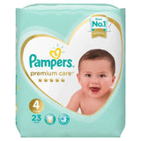 PAMPERS PREMIUM CARE SIZE 4 23*PCS