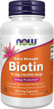 NOW BIOTIN 10MG (10,000MCG) 120VCAPS - Bait Al Dawaa
