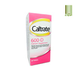 Caltrate 600 Mg Calcium Supplement With Vitamin D 60's