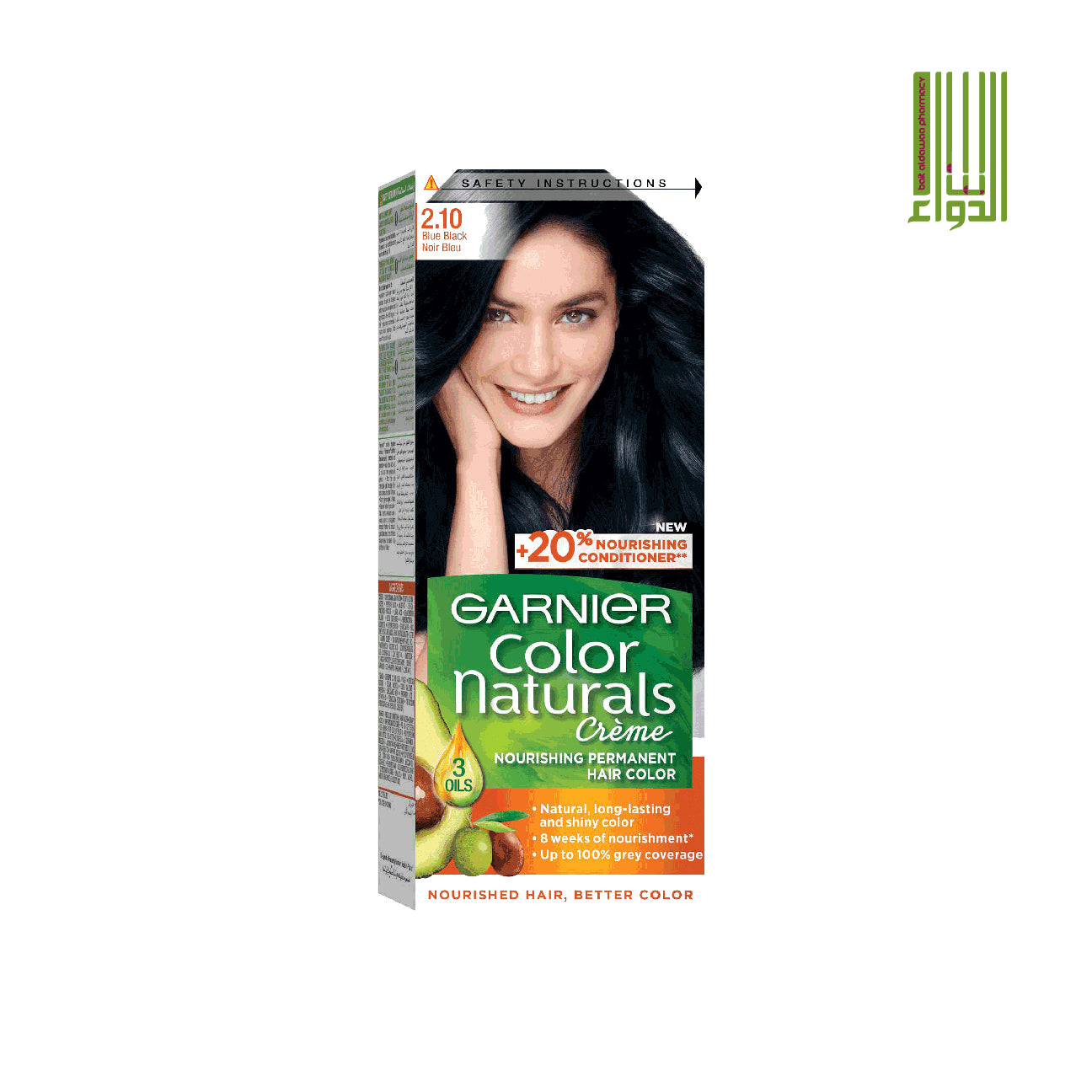 Garnier Color Nat Creme 2.1 Blue Black