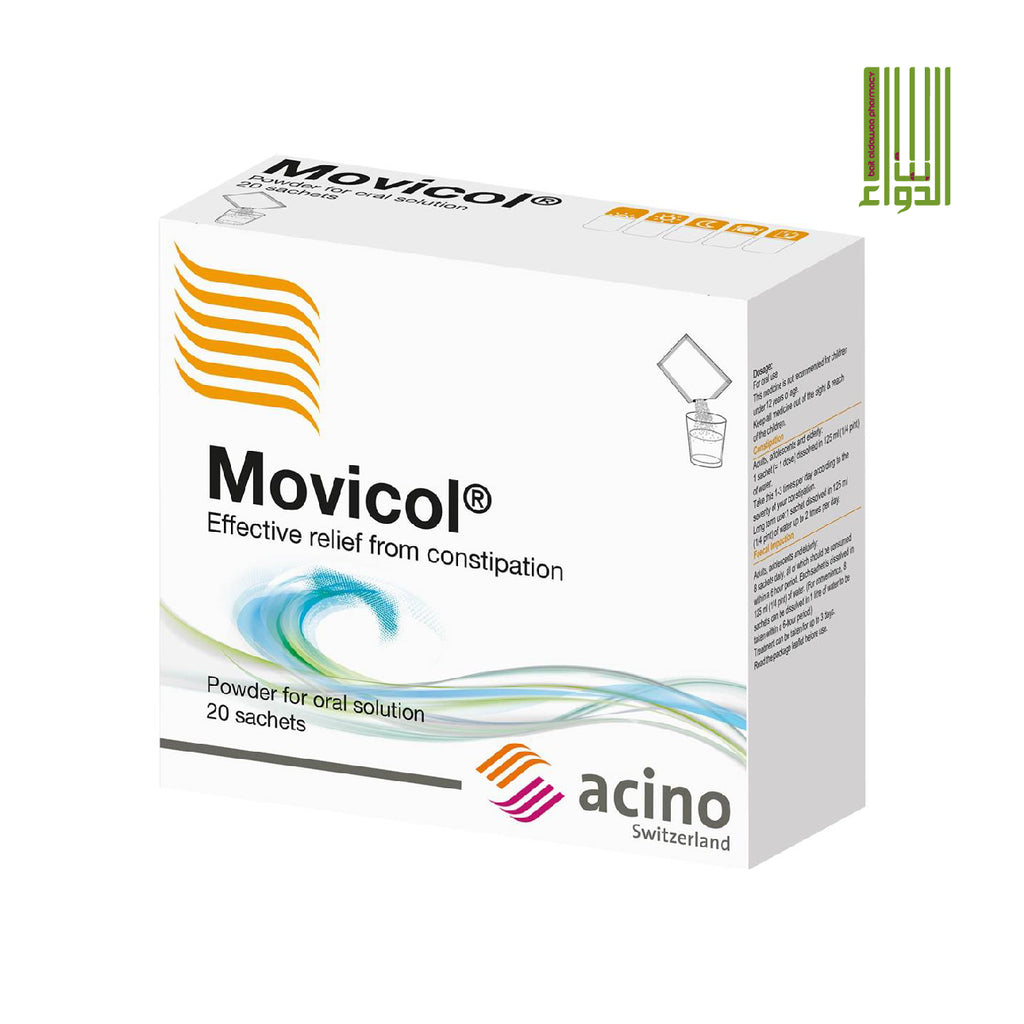 Movicol Oral Solution Sachet 20's | Bait Al Dawaa Pharmacy L.L.C.SP