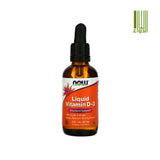 NOW LIQUID VIT D3 2 FL OZ 59 ML - Bait Al Dawaa