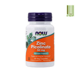 Now zinc picolinate 50mg capsules 60's