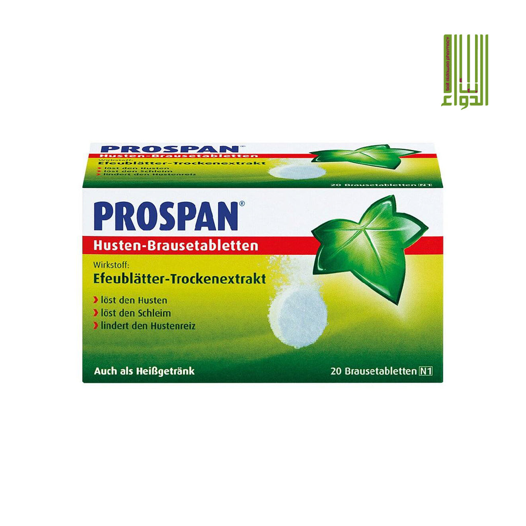 Prospan Cough Effervescent Tablets, 20 Pcs. – Bait Al Dawaa Pharmacy L ...