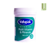 Valupak Multivitamins AND Minerals – Pack of 25