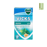 Vicks Menthol Throat Drops 40 Mg