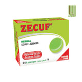 ZECUF HERBAL LOZ-SUGAR FREE-24*S