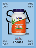 NOW ODORLESS GARLIC CAP 100S